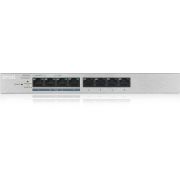 Коммутатор/ ZYXEL GS1200-8HP v2, 8xGE (4xPoE +), desktop, silent, with support for VLAN, IGMP, QoS and Link Aggregation, PoE budget 60 W