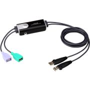 Переключатель, электрон., KVM+Audio,  1 user USB+VGA =>  2 cpu USB+VGA, со встрШнурами USB 2x1.2м., 2048x153KVM-переключатель ATEN CS62KM [CS62KM-AT] кабельный, 2 порта, USB, функция Boundless Switching/ 2 PORT USB KVM+ AUDIO  Switch. usb Boundless 