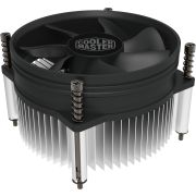 Кулер/ Cooler Master i50 PWM (77W, 4-pin, 60mm, classic, Al, fans: 1x92mm/34.1CFM/28dBA/2000rpm, 1200/115x)