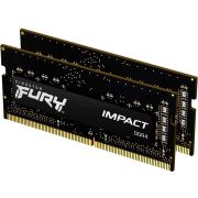 Память оперативная/ Kingston 32GB 3200MHz DDR4 CL20 SODIMM (Kit of 2) FURY Impact