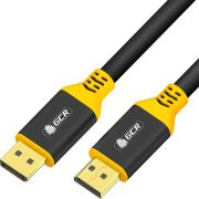 GCR Кабель 3.0m DisplayPort v1.2, черный, AL case, желтый ПВХ, 28/28 AWG, GCR-54438
