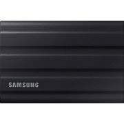 Внешние HDD и SSD/ Samsung External SSD T7 Shield, 2TB, Type C-to-C/A, USB 3.2 Gen2, R/W 1050/1000MB/s, IP65, 88x59x13mm, 98g, Black (12 мес.)