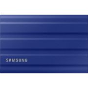 Внешние HDD и SSD/ Samsung External SSD T7 Shield, 1TB, Type C-to-C/A, USB 3.2 Gen2, R/W 1050/1000MB/s, IP65, 88x59x13mm, 98g, Blue (12 мес.)