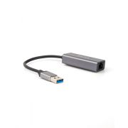 Кабель-переходник USB 3.0 (Am) --> LAN RJ-45 Ethernet 1000 Mbps, Aluminum Shell,Telecom <TU312M>
