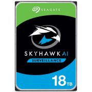 Жесткий диск/ HDD Seagate SATA 6Gb/s 18Tb SkyHawk AI 7200 256Mb 1 year warranty  (replacement WD181PURP)