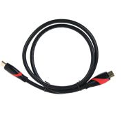 Кабель/ Кабель HDMI 19M/M ver. 2.0 black red, 1m VCOM <CG525-R-1.0>