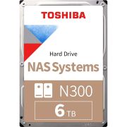 Жесткий диск/ HDD Toshiba N300 NAS SATA3 6Tb 3.5