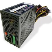 блок питания для ПК 700 Ватт/ PSU HIPER HPB-700RGB (ATX 2.31, 700W, ActivePFC, RGB 140mm fan, Black) 85+, BOX