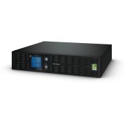 ИБП CyberPower PR1000ELCDRT2UA, Rackmount, Line-Interactive, 1000VA/900W, 8 IEC-320 С13 розеток, USB&Serial, RJ11/RJ45, SNMPslot, LCD дисплей, Black, 0.6х0.5х0.3м., 30.2кг./ UPS Line-Interactive CyberPower PR1000ELCDRT2UA 1000VA/900W USB/RS-232/Dry/