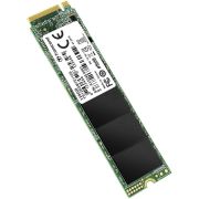 Твердотельный накопитель/ Transcend SSD MTE115S, 250GB, M.2(22x80mm), NVMe, PCIe 3.0 x4, 3D TLC, R/W 1600/1100MB/s, IOPs 250 000/170 000, TBW 100, DWPD 0.2, (5 лет)