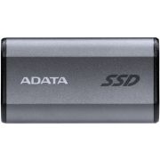 Твердотельный накопитель/ ADATA External SSD SE880, 512GB, Type-C, USB 3.2 Gen2х2, up to R/W 2000/2000 MB/s, 64.8x35x12.5mm, Titanium Gray (5 лет)
