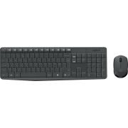Комплект (клавиатура + мышь)/ Logitech Wireless Desktop MK235 Grey Retail