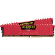 Память оперативная/ Corsair DDR4, 3200MHz 16GB 2x8GB Dimm, Unbuffered, 16-18-18-36, XMP 2.0, Vengeance LPX red, Black PCB, 1.35V, for SKL