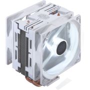 Кулер для процессора/ Cooler Master Hyper 212 LED Turbo White Edition (160W, 4-pin, 160mm, tower, Al/Cu, white LED, fans: 2x120mm/66.3CFM/31dBA/1600rpm, 2066/2011-v3/2011/1366/1200/115x/AM4/AM3+/AM3/AM2+/AM2/FM2+/FM2/FM1)