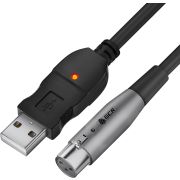 Greenconnect XLR (f) - USB 2.0 Type-AM 3м