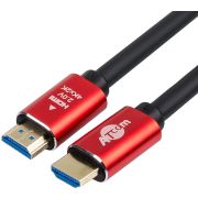 Кабель HDMI 3 m (Red/Gold, в пакете)  VER 2.0
