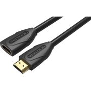 Кабель-удлинитель Vention HDMI High speed v1.4 with Ethernet 19F/19M - 5м Black Edition
