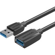 Кабель-удлинитель Vention USB 3.0 AM/AF - 0.5м Black Edition